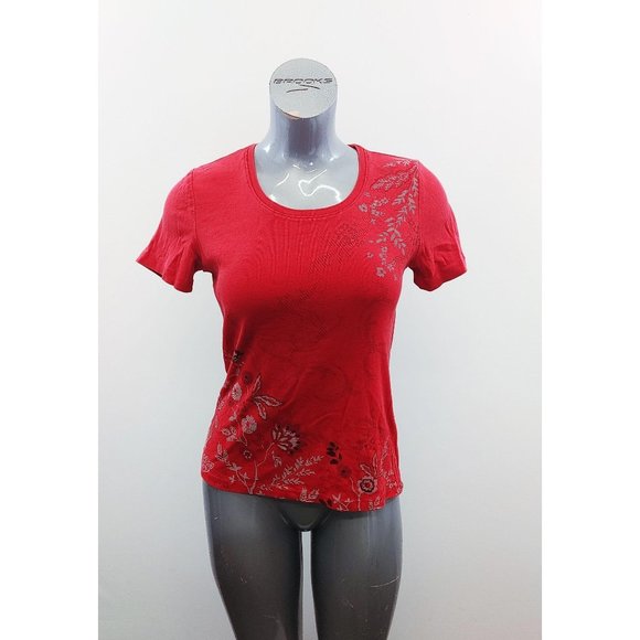 Northern Reflection Women's Floral Print T Shirt S - Picture 1 of 4